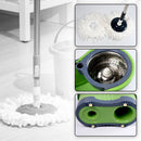 1183 MOP WITH BUCKET FOR FLOOR CLEANING/MOP FOR FLOOR CLEANING / FLOOR CLEANER MOP / SPIN MOP / MAGIC MOP / MOP STICK / SPIN MOP SET WITH BUCKET (B Grade)