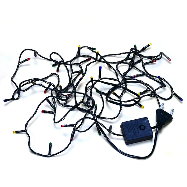 7291 : 4 Meter Festival Decoration LED String Light in Multicolor with 3 modes changing controller 