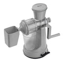 0168 Manual Fruit Vegetable Juicer with Juice Cup and Waste Collector