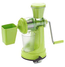 0168 Manual Fruit Vegetable Juicer with Juice Cup and Waste Collector