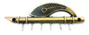 0496 Flute And Feather Shaped Wall Hook Key Holder