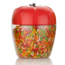 2299 Jar/Container with Apple Shape for Kitchen Storage (1500ML) -