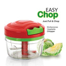 0753_Manual Food Chopper, Compact & Powerful Hand Held Vegetable Chopper/Blender ( 350 ML )