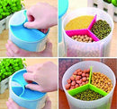 0618 3 in 1 Transparent Air Tight Storage Dispenser Container (1500ml)