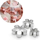0817 Flower Petal Fondant Mould Sugar Craft Cake Cookies Cutting Tool