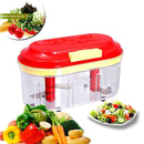 0071 Plastic Vegetable Chopper  (1000 ml)