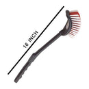 1296 Single Side Bristle Plastic Toilet Cleaning Brush (Black Color) - DeoDap