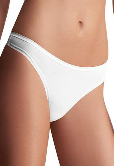 Female White Cotton T-Back Thong(Sold Out)