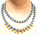 Beautiful Dark Blue Party Wear Necklace