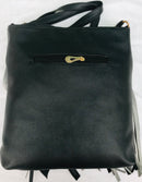 Black Color Diamond & Star Studded Handbag YB000591BDSSH