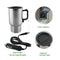 0551 -12V Car Charging Electric Kettle Mug (Silver)