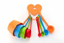 2460 Kitchen Cooking and Baking Metric Measurement Cup Type Spoon (Multicolour) (Set of 8) -