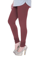 Maroon Soft Cotton Color Legging - BK00008MCLGQ