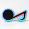 6068 Mini Portable Music Note Shape Speaker Subwoofer Colorful Musical Note LED Lighting Sound For Creatives Gift Computer Phone Sound Equipment 