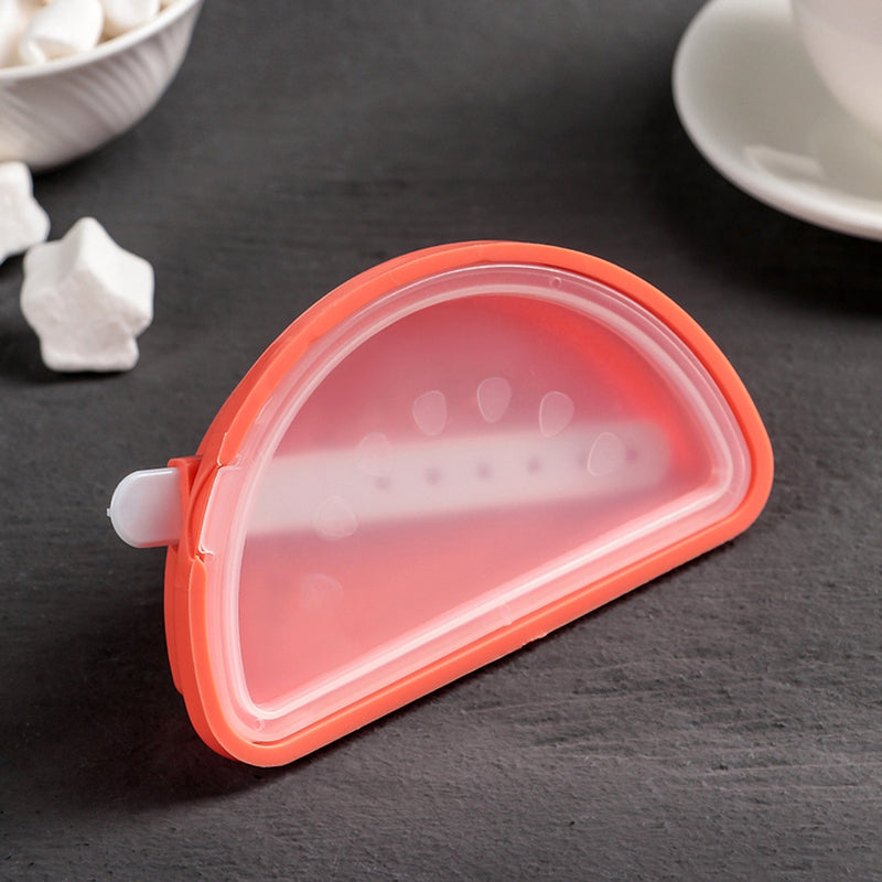 DIY ice pop mold for watermelon