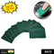 Pack of 10 aqua green cleaning pads for scrubbing.