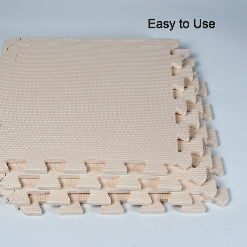 Interlocking tile mat for infants