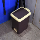 Plastic kitchen waste bin