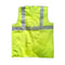 Green safety jacket for construction and accident protection