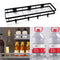 4926 50cm Metal Space Saving Multi-Purpose Kitchen Spice Rack Storage Organizer Shelf Stand . 