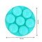 Smiley face mold tray for cakes and chocolates, flexible silicone