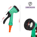 Adjustable nozzle for hose