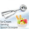 Ice cream serving spoon