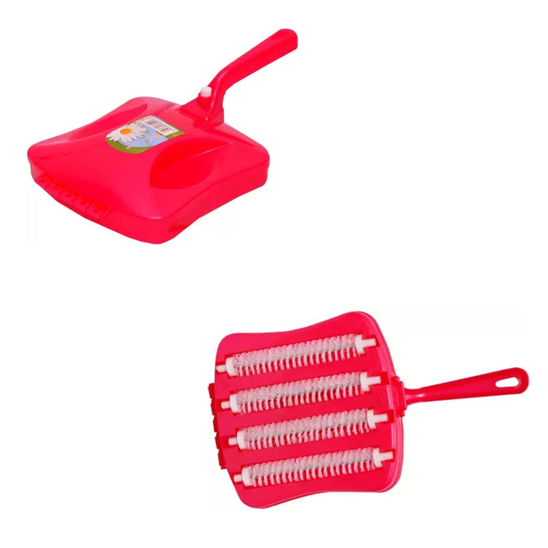 6230 Plastic Handheld Carpet Roller Brush Cleaning with Dust Crumb Collector, Wet, and Dry Brush 