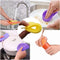 Silicone scrubbers for baby care