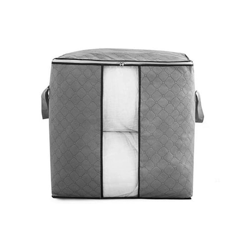 Space saver storage bag with handles