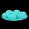 Smiley-shaped silicone mold tray for baking and chocolate making