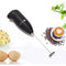 Handheld blender for blending and mixing food ingredients.