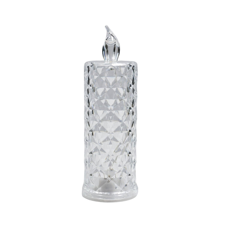 6241 Rose Candles for Home Decoration, Crystal Candle Lights 