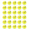 4419 30PCS PULL BACK SMILEY TOY 