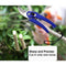 Multi-purpose pruners for garden use, ideal for leaves and branches