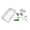25 cm Metal Space Saving Multi-Purpose rack for Kitchen Storage Organizer Shelf Stand.
