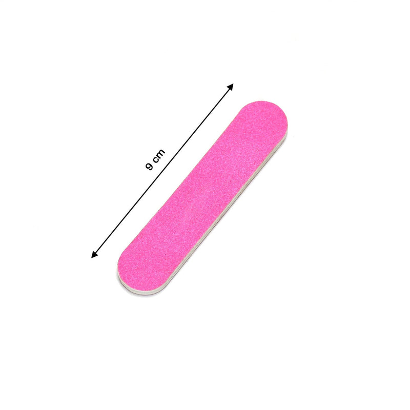 Nail shaper file with dual grit