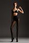Ultimates Fuller FIGURE Black Pantyhose Pk of 2