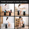 Compact folding stool with adjustable height