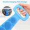 Deep cleaning silicone body scrubber
