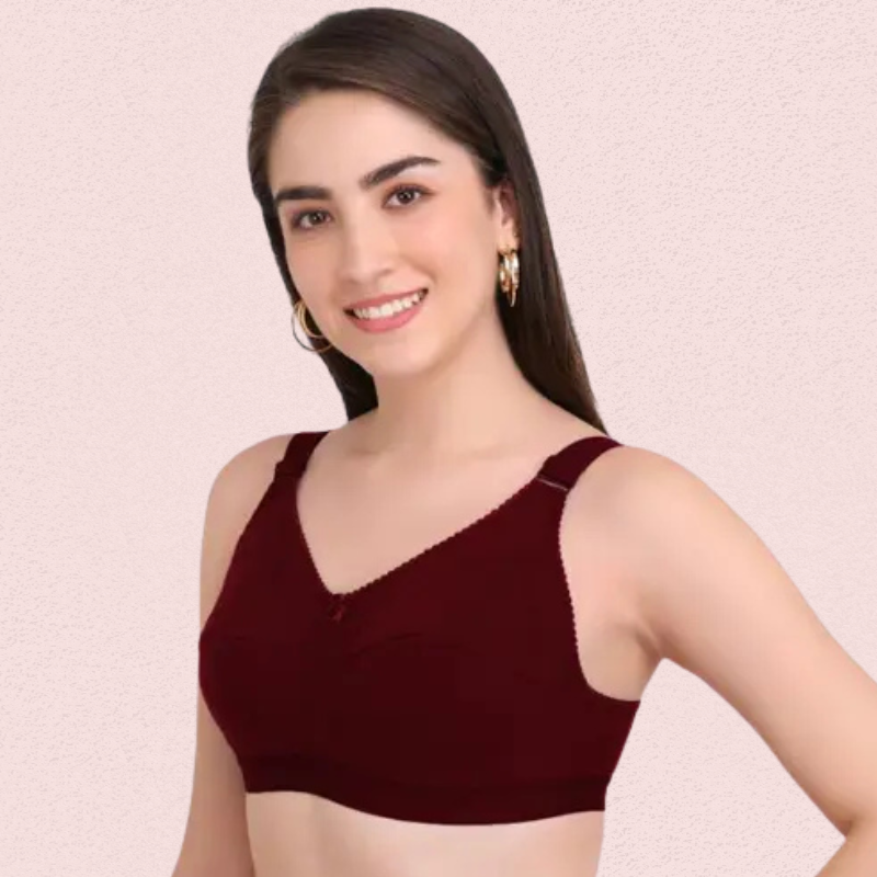 Women Full Coverage Daily Wear Bra Set – Pack of 2
