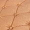 Brown 3D wall cushion home decor.