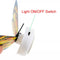 Butterfly-shaped 3D night lamp with LED lighting