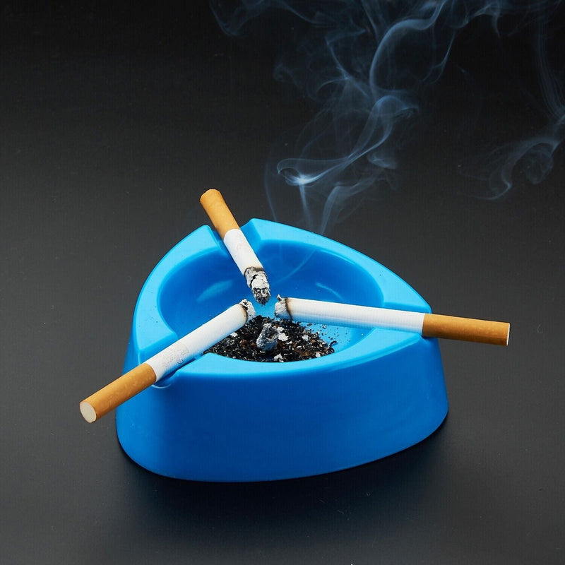 Modern ashtray for smoking areas.