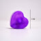 LED festival tealight candles, heart shape, with batteries