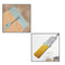Floor mop with 360° rotation, microfiber squeeze cleaning pad