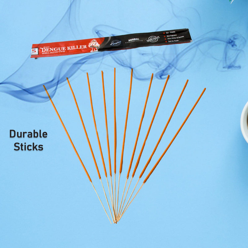 Mosquito Agarbatti Stick Herbal Mosquito Agarbatti 1 Box ( 12 Packet / 120 Sticks ) ( Incense Stick )