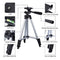 6253 Universal Lightweight Tripod with Mobile Phone Holder Mount & Carry Bag for All Smart Phones 