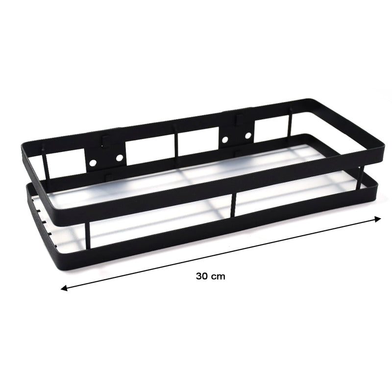 4923 30cm Metal Space Saving Multi-Purpose rack for Kitchen Storage Organizer Shelf Stand. 