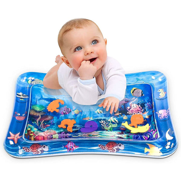8090 Baby Water Mat Inflatable Baby Play Mat Activity Center for Infant Baby Toys 3 to 15 Months, Baby Gifts for Boys Girls(Assorted Design) 